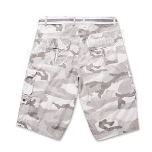 Shorts de course pour hommes de qualité supérieure, camouflage, avec logo sur le devant, fermeture à boutons, taille mi-haute, style urbain, séchage rapide, respirant, pour l'extérieur - Product Image 4