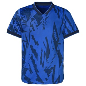 Ensembles de maillots de football personnalisables à manches courtes, respirants, 100 % polyester, sublimés, logo personnalisé, haute qualité, vente en gros - Product Image 2