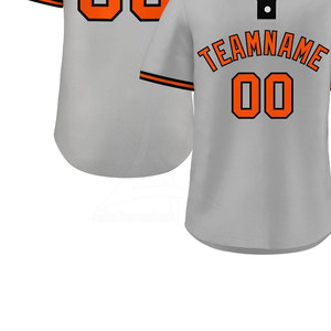 Maillots de baseball respirants 100 % polyester fabriqués en usine avec logo personnalisé, couleurs et tailles – Fabriqués au Pakistan - Product Image 6