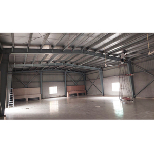 Construção industrial do metal <span class=keywords><strong>Hangar</strong></span> isolado pré-fabricado do avião da estrutura do aço do painel do sanduíche - Product Image 1