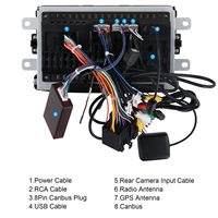 Hikity pour Renault Captur Mégane /Dacia Logon Duster Sandero 4+64G 8'' Autoradio Android Carplay/Android Auto WiFi OEM