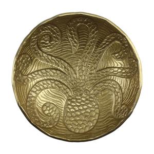 ชามโลหะรูปทรงสีทองหรูหราเป็นมิตรต่อสิ่งแวดล้อมออกแบบได้ตามต้องการขนาด Sizes-20x7x20เซนติเมตร - Product Image 2