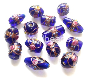 Wholesale <b>Decorative</b> Glass Beads 50 Pcs pack wedding cake beads Multi Shape and sizes - Product Image 1