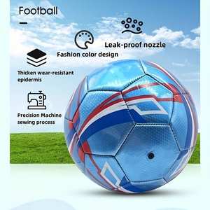Vente en gros ballons de football professionnels en PVC personnalisés, durables et légers, cousus à la machine, taille 3 4 5, balles pakistanaises du Pakistan - Product Image 3