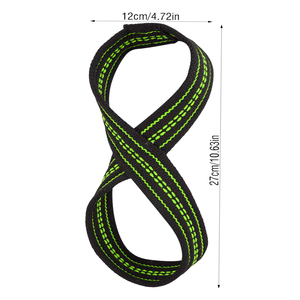 Sangles de levage en cuir de vachette robustes sur mesure de haute qualité pour l'équipement de sécurité de Fitness d'entraînement de gymnastique - Product Image 3