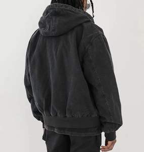 Top qualité prix de gros personnalisé en détresse délavé à l'acide sweat fabrication de vêtements sweat à capuche pour hommes - Product Image 6