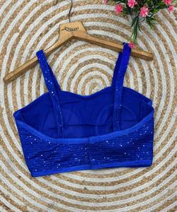 Ready to Wear Indian Women Designer Embroidery Work Blouses Party Wear Wedding Designer Latest Ladies Wear Blouse Apparel - Product Image 1