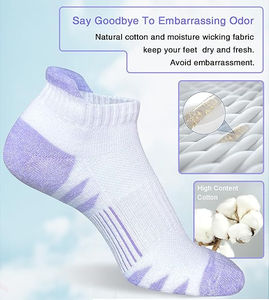 Calcetines Deportivos Profesionales para Hombre, Antideslizantes, Transpirables, con Logotipo Personalizado, Tejidos, Cómodos - Product Image 2