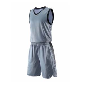 Uniformes de basket-ball sans manches en polyester 100% fabriqués en usine avec logo personnalisé en marque propre pour la vente en ligne - Product Image 1