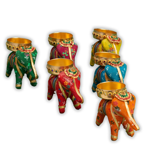 Ấn Độ Vật Liệu Tái Chế Sinh Thái Thân Thiện Với Con Rối Nến Chủ Trang Trí Đèn Lồng Artisanal Bàn Phụ Kiện Trang Trí Nội Thất Mục - Product Image 1