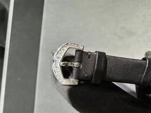 Montre en diamant Moissanite de qualité supérieure pour hommes Montre bling entièrement glacée avec bracelet en acier inoxydable et design Hip Hop de luxe - Product Image 6