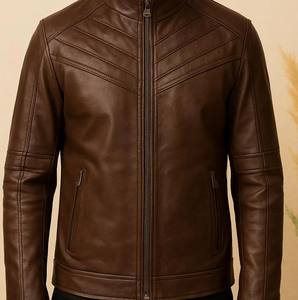 Chaquetas de cuero genuino de alta calidad: una moda clásica básica Durabilidad Atemporal Elegancia elegante Moda Mate Brillante - Product Image 6