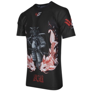 Rashguards de Jiu Jitsu Brasileño para Adultos, Ropa Deportiva de Manga Corta de Poliéster/Spandex de Alta Calidad para MMA, por Wagsam Sports - Product Image 2