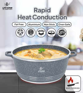 Juego de Utensilios de Cocina Antiadherentes de Granito de 8 Piezas con Diseño Clásico Premium y Revestimiento Multicapa - Product Image 3