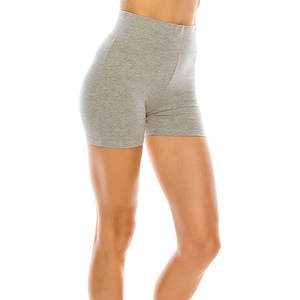 2025 Logo personnalisé Scrunch Booty Shorts avec poches taille haute coupe ajustée 100% coton Hot Shorts été - Product Image 4