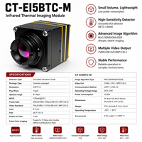 Caméra thermique pour inspection industrielle 640x512, module de caméra thermique infrarouge à oxyde de vanadium non refroidi