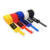 Bandes de protection pour poignets en coton de haute qualité 100% pour hommes, boxe, Muay Thai, durables, confortables, personnalisables OEM