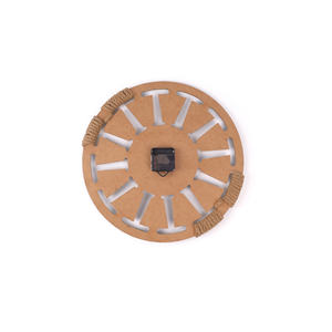 Wooden <b>Modern</b> Brown Decorative Wall <b>Clock</b> 40x40 - Product Image 2