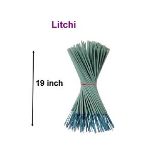 Bâtons d'encens naturel Litchi de 19 pouces, approvisionnement en vrac le plus vendu (vert) - Product Image 1
