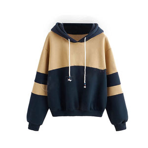 Sweat-shirt à capuche surdimensionné en coton de qualité supérieure avec Logo brodé personnalisé - Product Image 1