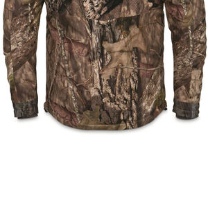 Vestes de chasse professionnelles de conception de logo sur mesure veste de chasse respirante et coupe-vent à prix raisonnable - Product Image 4