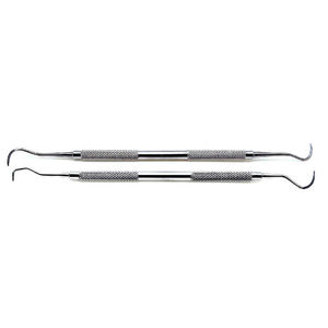 Sondes dentaires Instruments chirurgicaux Double extrémité en acier inoxydable léger Manuel de haute qualité certifié CE Ensemble de soins de gros - Product Image 2