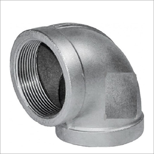 Raccord de tuyauterie coudé à 90° en acier inoxydable haute durabilité classe 150 4.8, extrémité à bride, tête carrée moulée, pour l'industrie pétrolière et gazière - Product Image 3