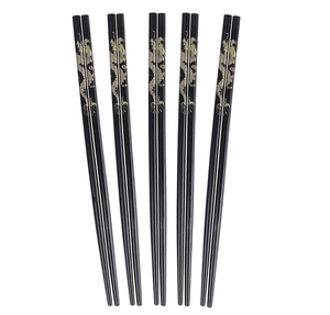 Juego de palillos OEM ecológicos naturales 100% de Venta caliente, juego de palillos de madera de bambú, palillos reutilizables - Product Image 3