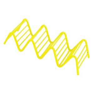 Support de nourriture en acier inoxydable de support de taco en métal antique jaune le plus vendu pour l'affichage de table et l'utilisation de restaurant quantité minimale de commande 100 pièces - Product Image 3