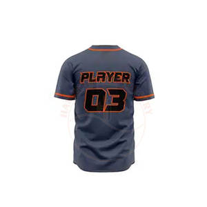 Uniforme de béisbol de hombre de último diseño uniforme de béisbol de la mejor calidad hecho en Pakistán al por mayor - Product Image 5