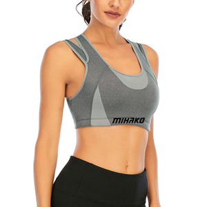 Transpirable Precio barato Secado rápido Venta al por mayor Alto soporte Sujetador deportivo sin costuras Nuevo stock Sujetador deportivo - Product Image 4