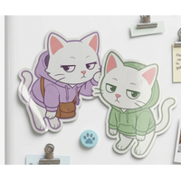 Custom Die-Cut <b>Stickers</b> Self-Adhesive PET & Paper Cartoon Decals for Advertising & Promotion - Product Image 3