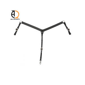 Équipement équestre en cuir souple de haute qualité, attache de mors avec boucles en laiton faites à la main, vente en gros - Product Image 2