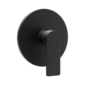 Miscelatore doccia integrato a leva nera opaca a 1 vie montato a parete per sistema Box per installare accessori per rubinetto da bagno Sprint - Product Image 1