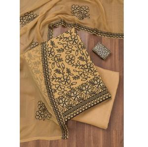 Más vendidos bordado Formal pakistaní e indio sin costuras traje Allover patrón estampado Floral elegante Shalwar Kameez traje de lujo - Product Image 1