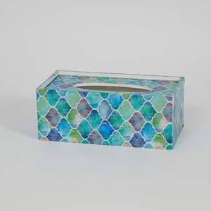 Boîte à mouchoirs de haute qualité Logo imprimé personnalisé porte-serviettes de supermarché boîtes à mouchoirs en plastique créatives Panton stockage par HF CRAFTS - Product Image 5