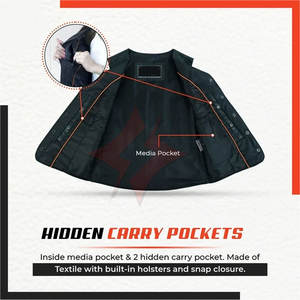 <b>Womens</b> Motorcycle Leather Vest Open Neck Biker Vest Unique Stitching Sleeveless Western Style Riding <b>Waistcoat</b> Cruiser Street - Product Image 5