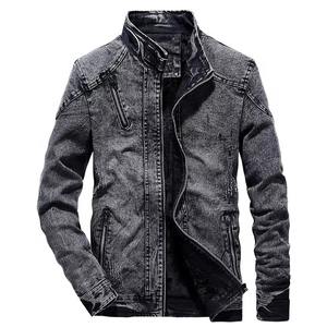 Chaqueta Vaquera de Invierno para Hombre con Logotipo Personalizado, 100% Algodón, Estilo Vintage, Servicio OEM, Ecológica y Transpirable, Chaquetas y Abrigos Vaqueros para Hombre - Product Image 3