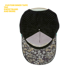 Gorra de Béisbol y Golf Vintage de 5 Paneles, con Logotipo Bordado Personalizado, Estilo Retro Deportivo, sin Estructura, Visera Curva, Cierre a Presión - Product Image 5