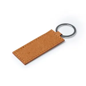 Portachiavi e Moschettoni Personalizzati in Pelle Riciclata Kalana - Gadget Promozionali Eco-Friendly - Product Image 1