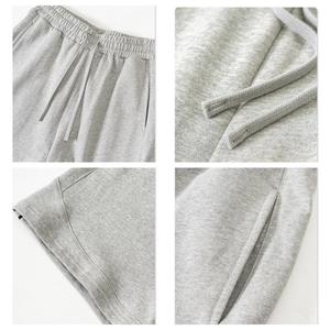 Pantalones cortos de baloncesto holgados para hombre, pantalones cortos deportivos informales de algodón de 380 gramos para deportes al aire libre, entrenamiento para correr - Product Image 3