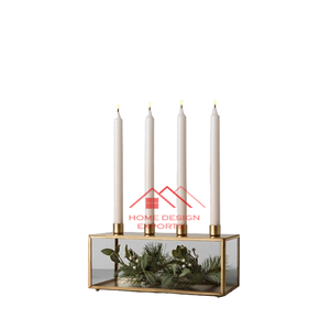 เชิงเทียนเมโนราห์เหล็กดีไซน์คลาสสิกสำหรับตกแต่งในเทศกาลยูดายิกแบบดั้งเดิม - Product Image 4