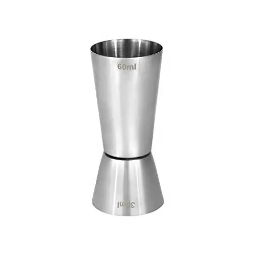 Aanpasbare Hoge Kwaliteit Double Side Peg Meten & Cocktail Shaker Drink Meten Bar Tool Jigger 30/60Ml