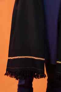 Men Classic Winter <b>Wool</b> Shawl Breathable Soft Warm Traditional Solid <b>Wrap</b> 300g - Product Image 6