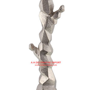 New Design Aluminum <b>Candle</b> Stand for Living Room Decoration Silver Plated Christmas & Party Decoration Handmade <b>Candle</b> <b>Holder</b> - Product Image 3