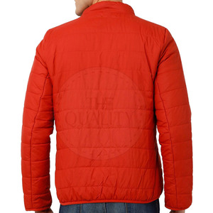 Chaqueta Acolchada Casual para Hombre Talla Grande 2025, con Cuello Alto y Logotipo Frontal, 100% Poliéster, Secado Rápido, Transpirable, Ecológica, para Invierno - Product Image 3
