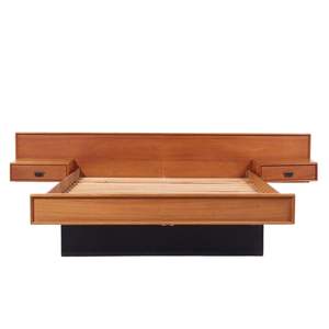 Lit Semana de qualité supérieure en teck moderne minimaliste, meubles indonésiens pour hôtel, villa, maison d'hôtes, appartement, complexe hôtelier - Product Image 3