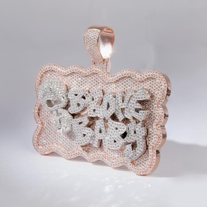 Collar con Colgante de Diamantes de Moda |   Diseño Elegante y Moderno, Joyería de Alta Calidad con Acabado Elegante, Perfecta para Uso Diario - Product Image 4