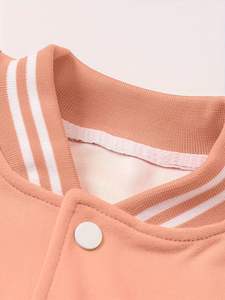 เสื้อแจ็กเก็ตเลตเตอร์เมนแบบสตรีทเสื้อแจ็กเก็ตแฟชั่นออกแบบได้ตามต้องการ - Product Image 5