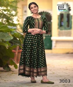 Vêtements de mariage et de fête Kurti Prix le plus bas du marché Surta Gujarat Vêtement ethnique ApparelGarment - Product Image 5